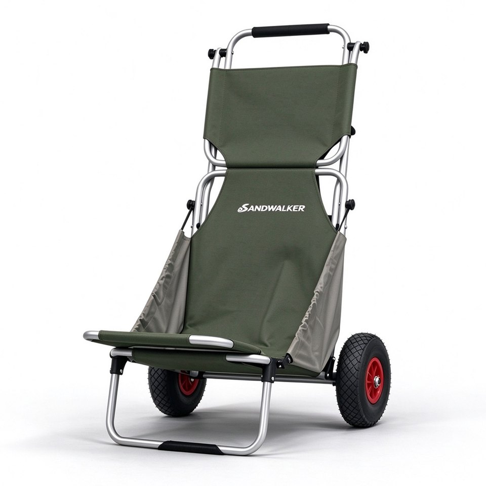 Foldable Aluminum Beach Cart Wagon with Canopy & Luggage Rack, Heavy Duty All Terrain Wheels BTC Foldable Aluminum Beach Cart Wagon with Canopy & Luggage Rack, Heavy Duty All Terrain Wheels BTC