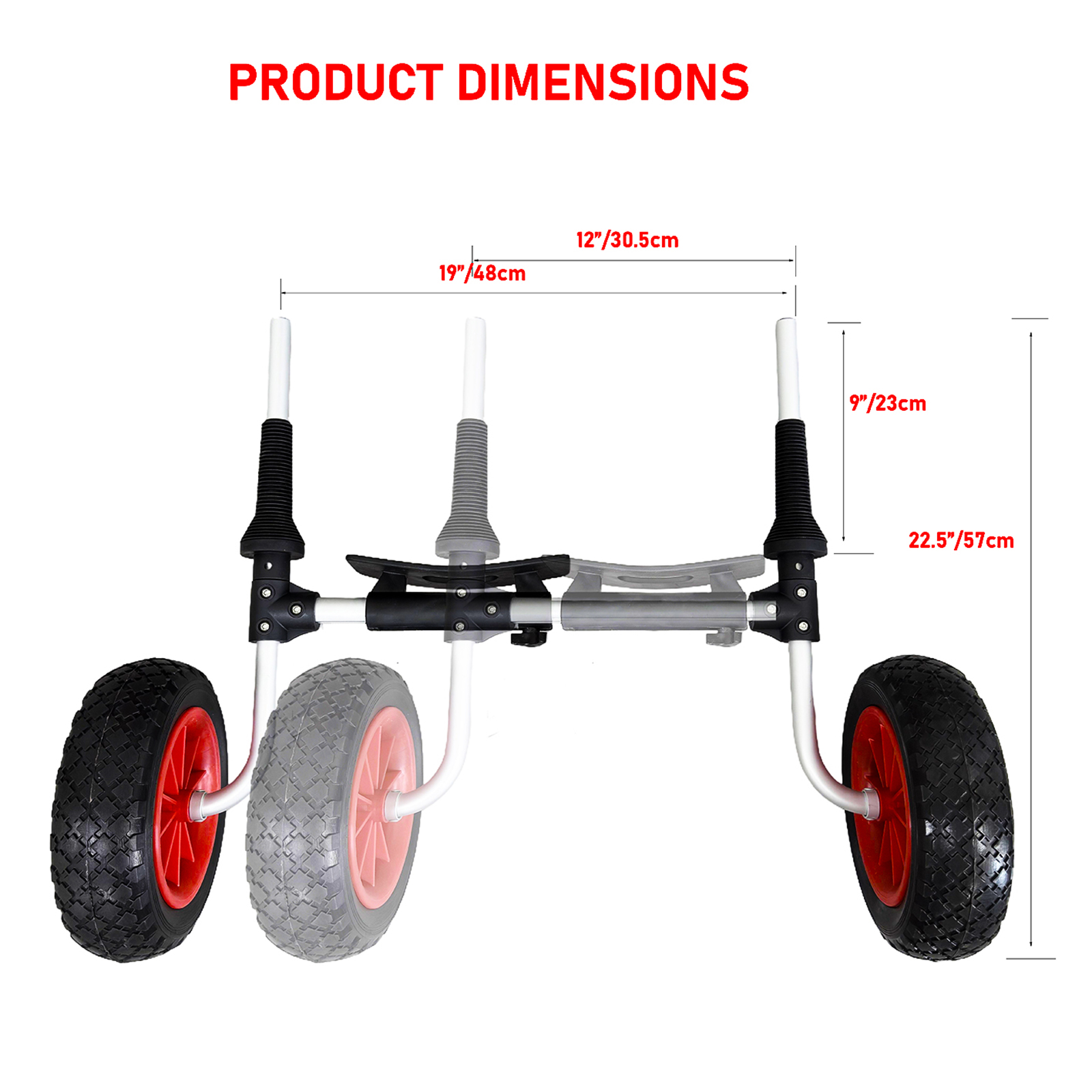 SIT ON TOP KAYAK CART KTH 