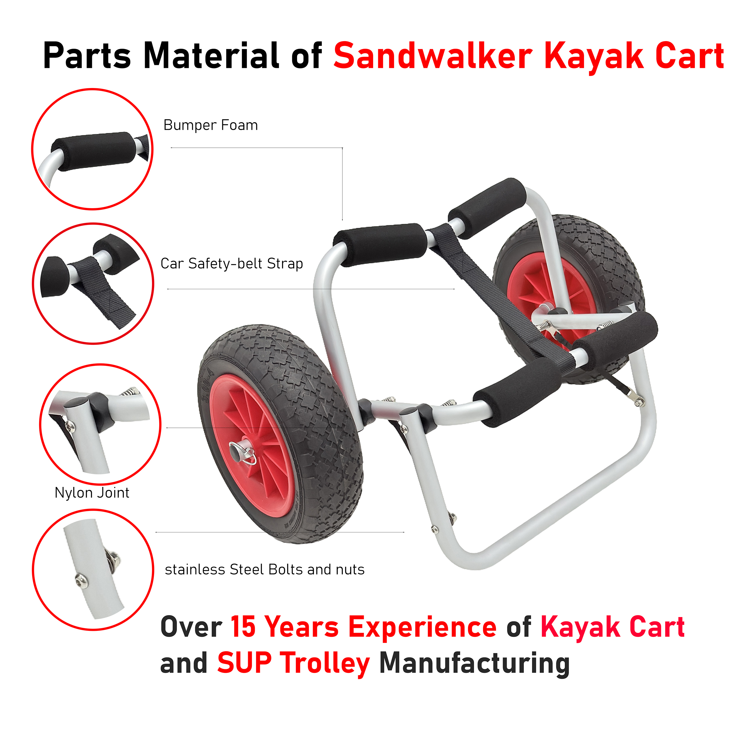 Light weight Kayak Cart 