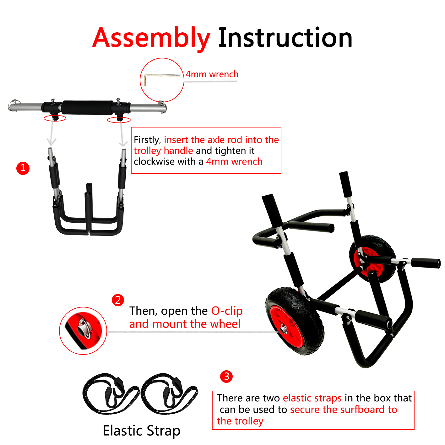 Double SUP trolley PBE 