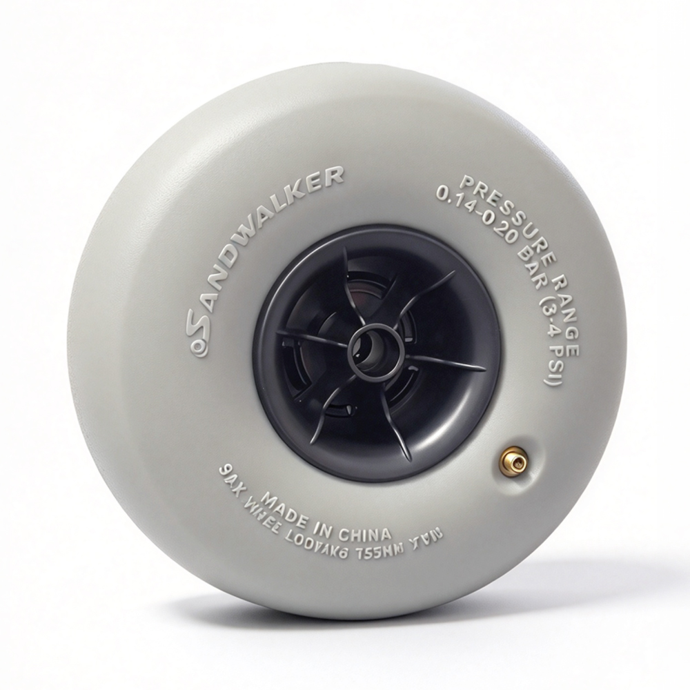 Sandwalker PU balloon wheel 10